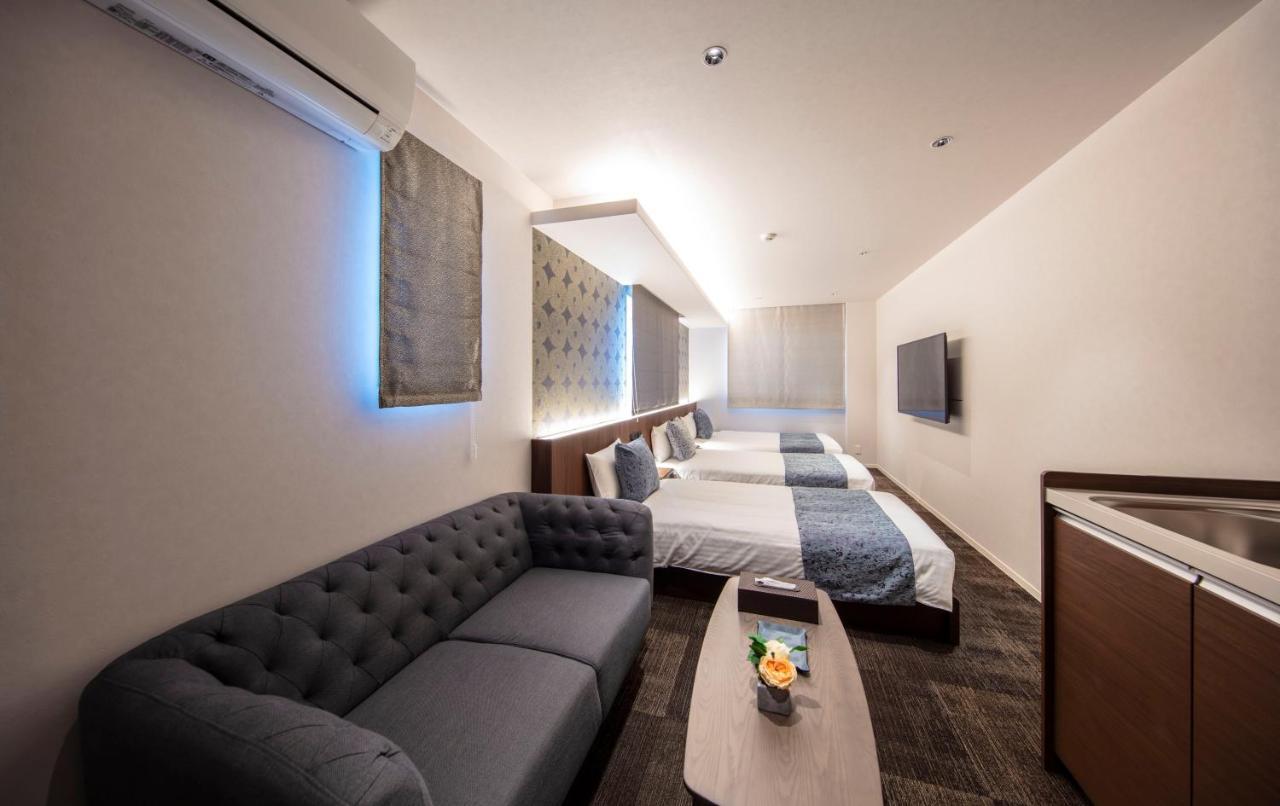 Grand Base Okayama Ekimae Aparthotel Ngoại thất bức ảnh