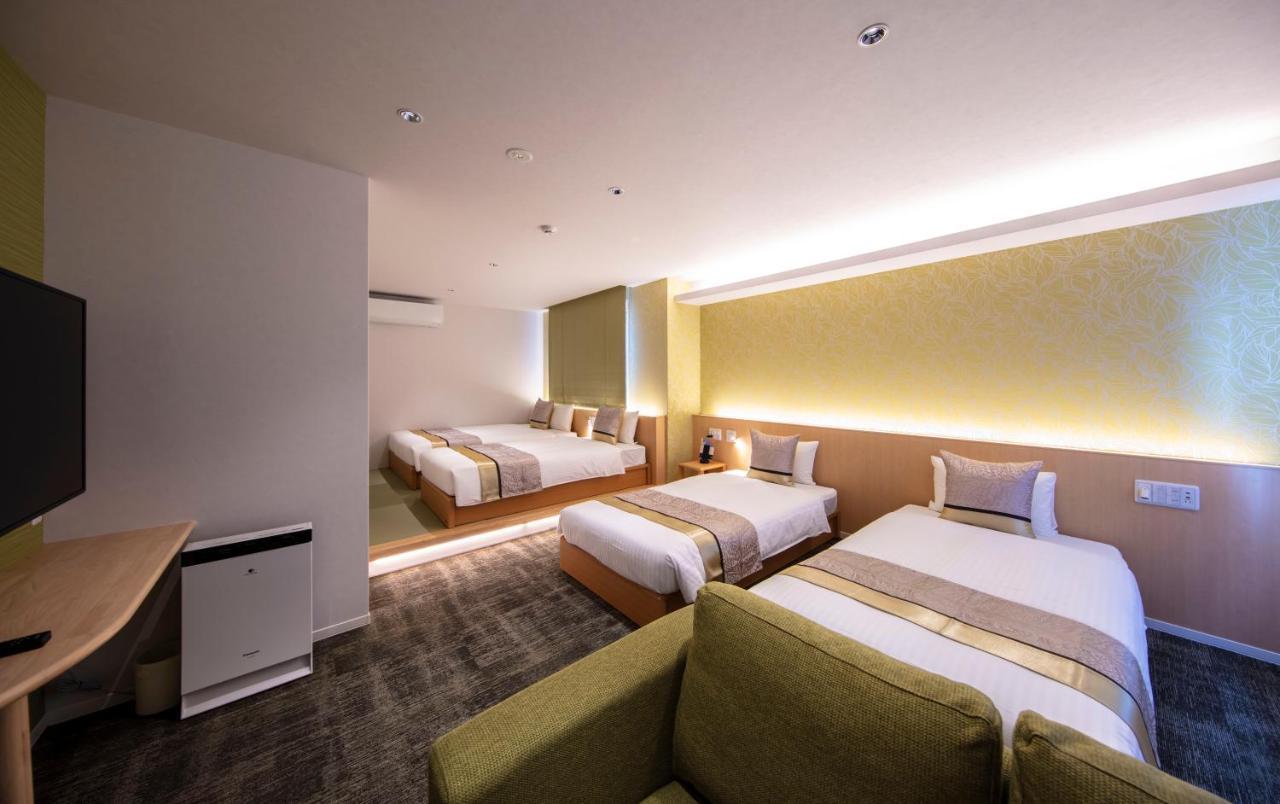 Grand Base Okayama Ekimae Aparthotel Ngoại thất bức ảnh