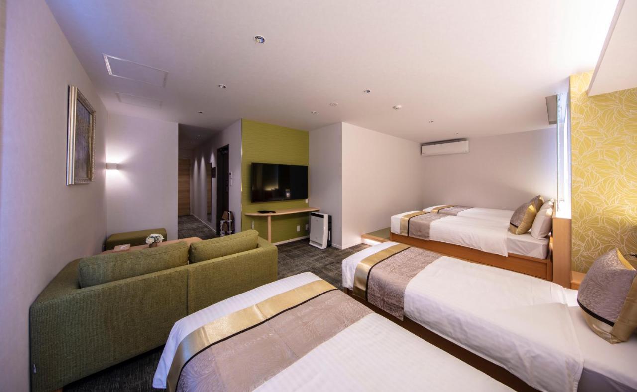 Grand Base Okayama Ekimae Aparthotel Ngoại thất bức ảnh