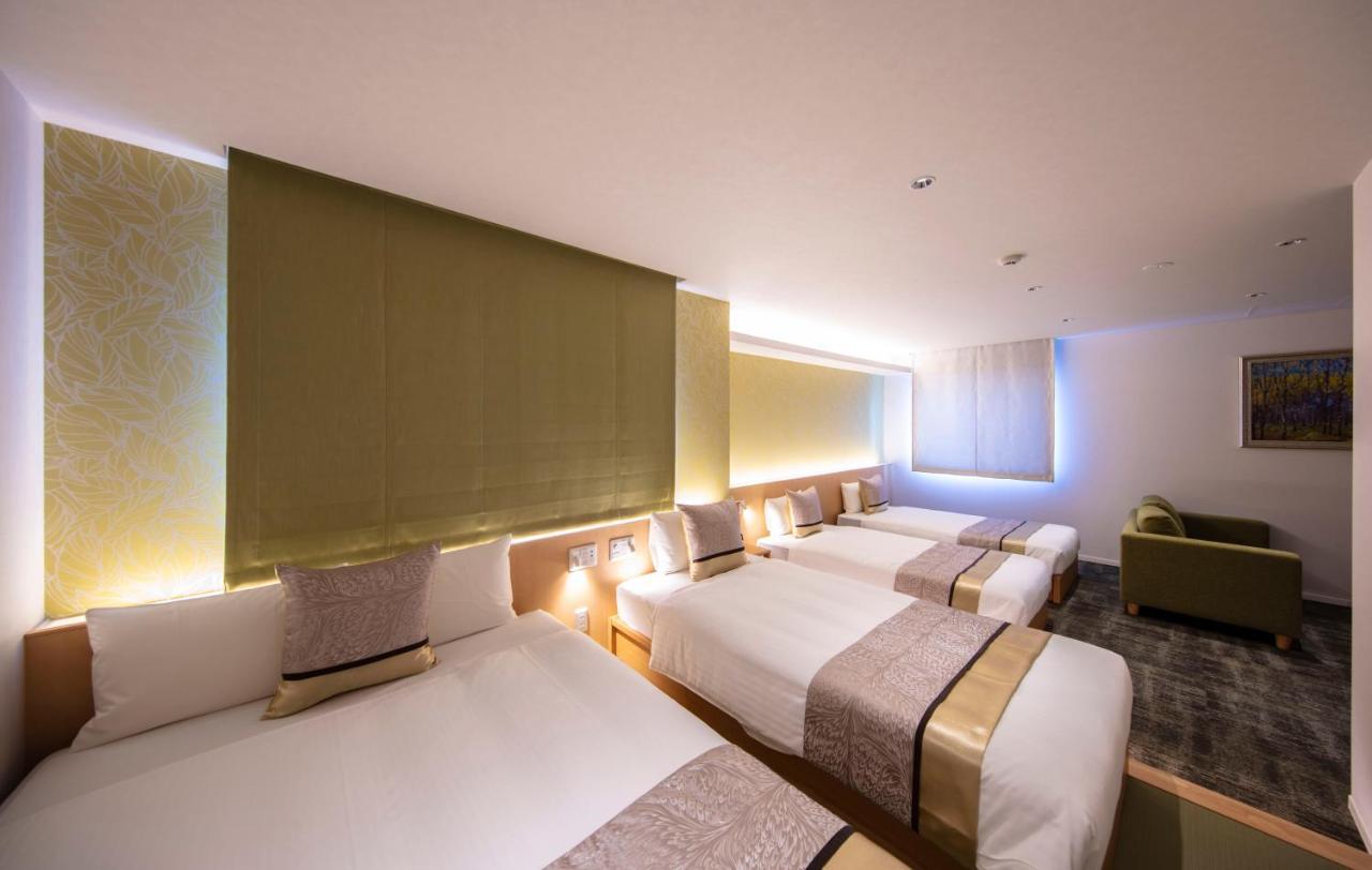 Grand Base Okayama Ekimae Aparthotel Ngoại thất bức ảnh