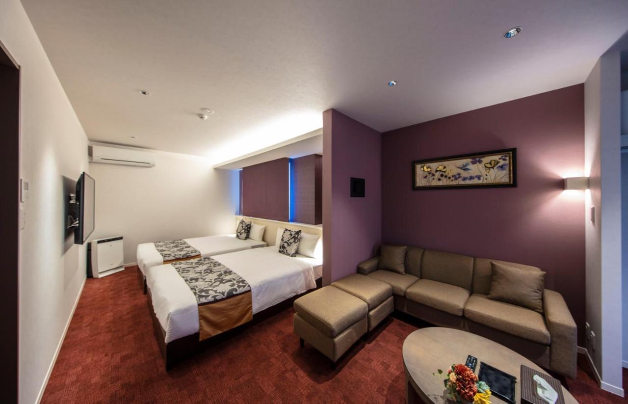 Grand Base Okayama Ekimae Aparthotel Ngoại thất bức ảnh